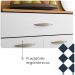 Kit Cozinha 8P 2G 122 cm Golden Freijo Supremo KTP