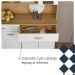 Kit Cozinha 8P 2G 122 cm Golden Freijo Supremo KTP