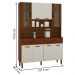 Kit de Cozinha com 8 Portas Turim Off White Nogueira