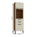 Paneleiro 2 Gavetas e 4 Portas Gatineau Nogueira Off White
