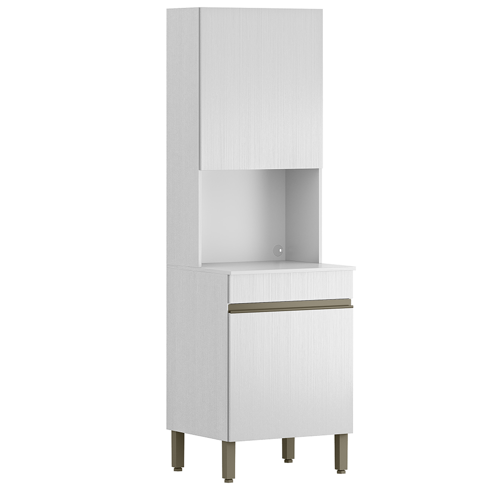 Paneleiro Microondas 2 Portas 193x60 cm Line Supremo KTP
