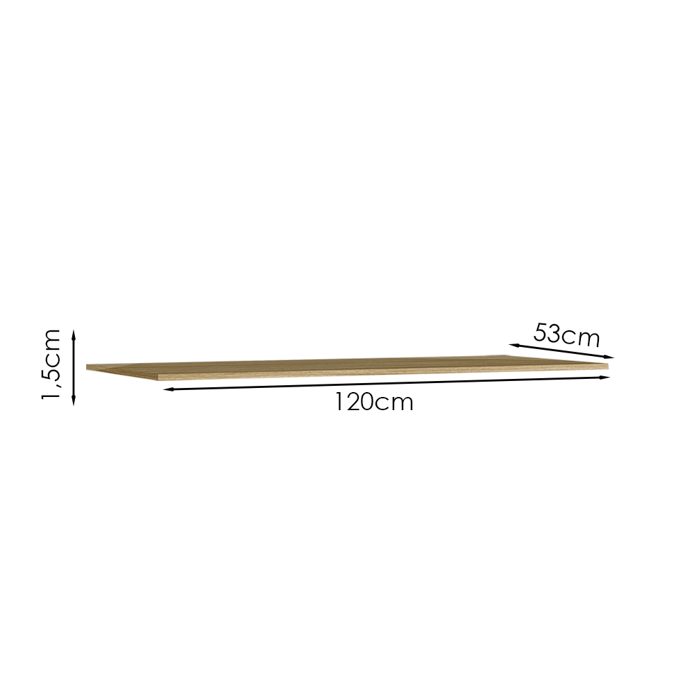 Tampo Para Balcao 120 cm Freijo KTP