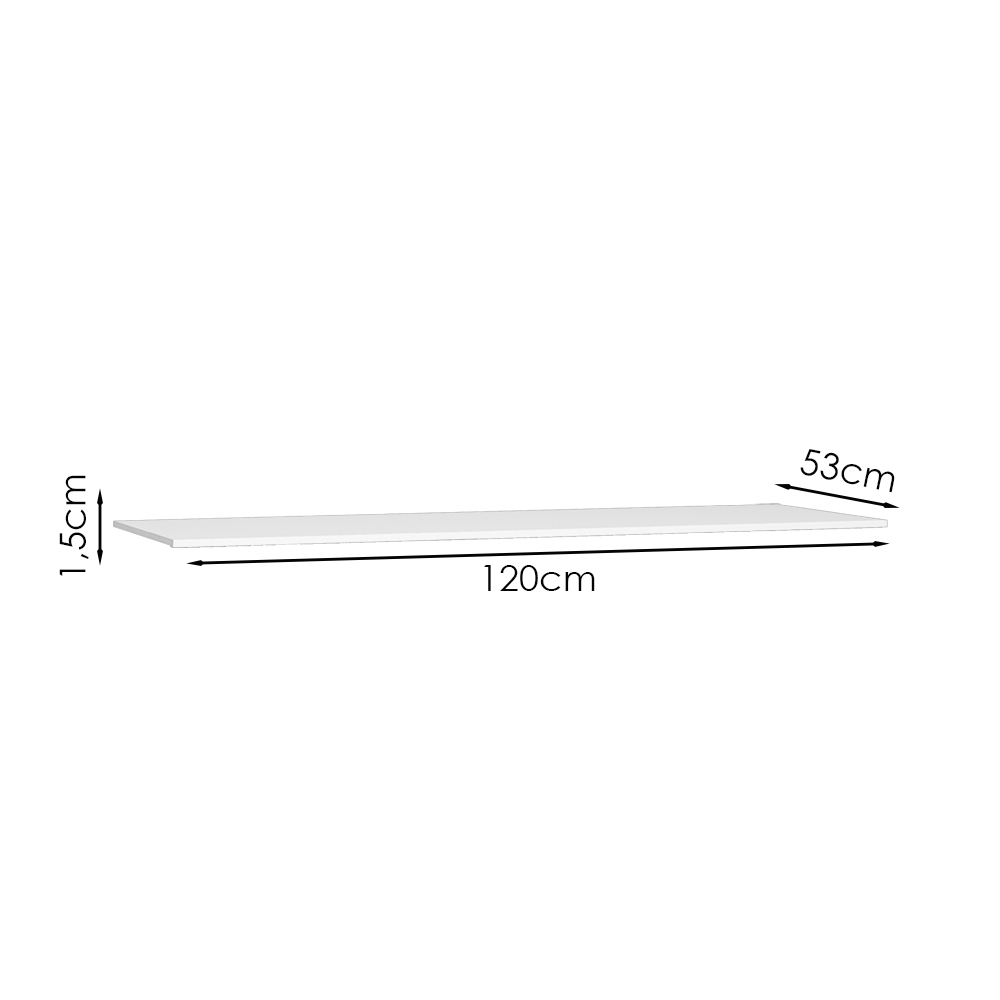 Tampo Para Balcao 120 cm Supremo KTP