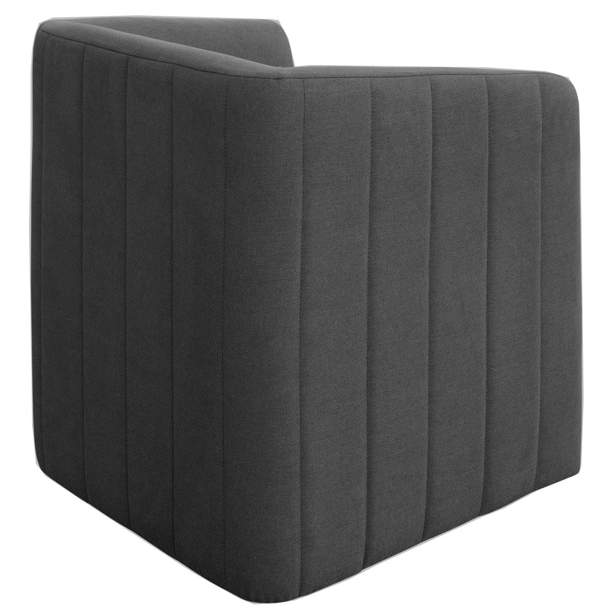 Kit 2 Poltronas para Sala e Escritório Base Giratória Blue Linho Cinza