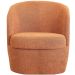 Kit 2 Poltronas para Sala e Escritório Base Giratória Samara Linho Terracota