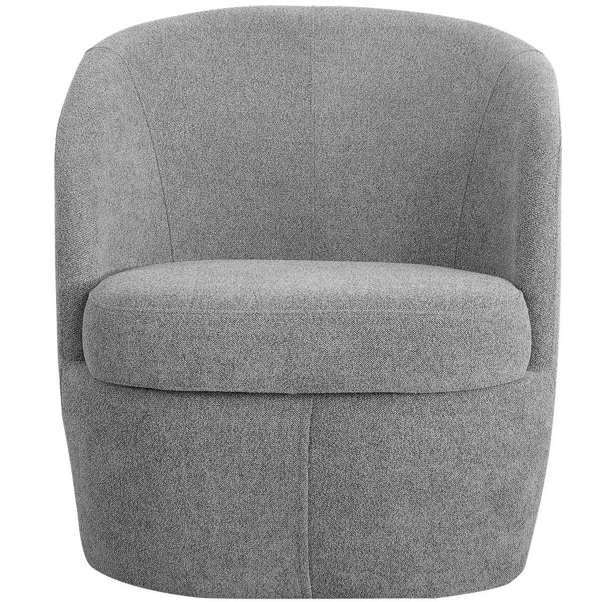 Kit 2 Poltronas para Sala e Escritório Base Giratória Samara Veludo Marrom