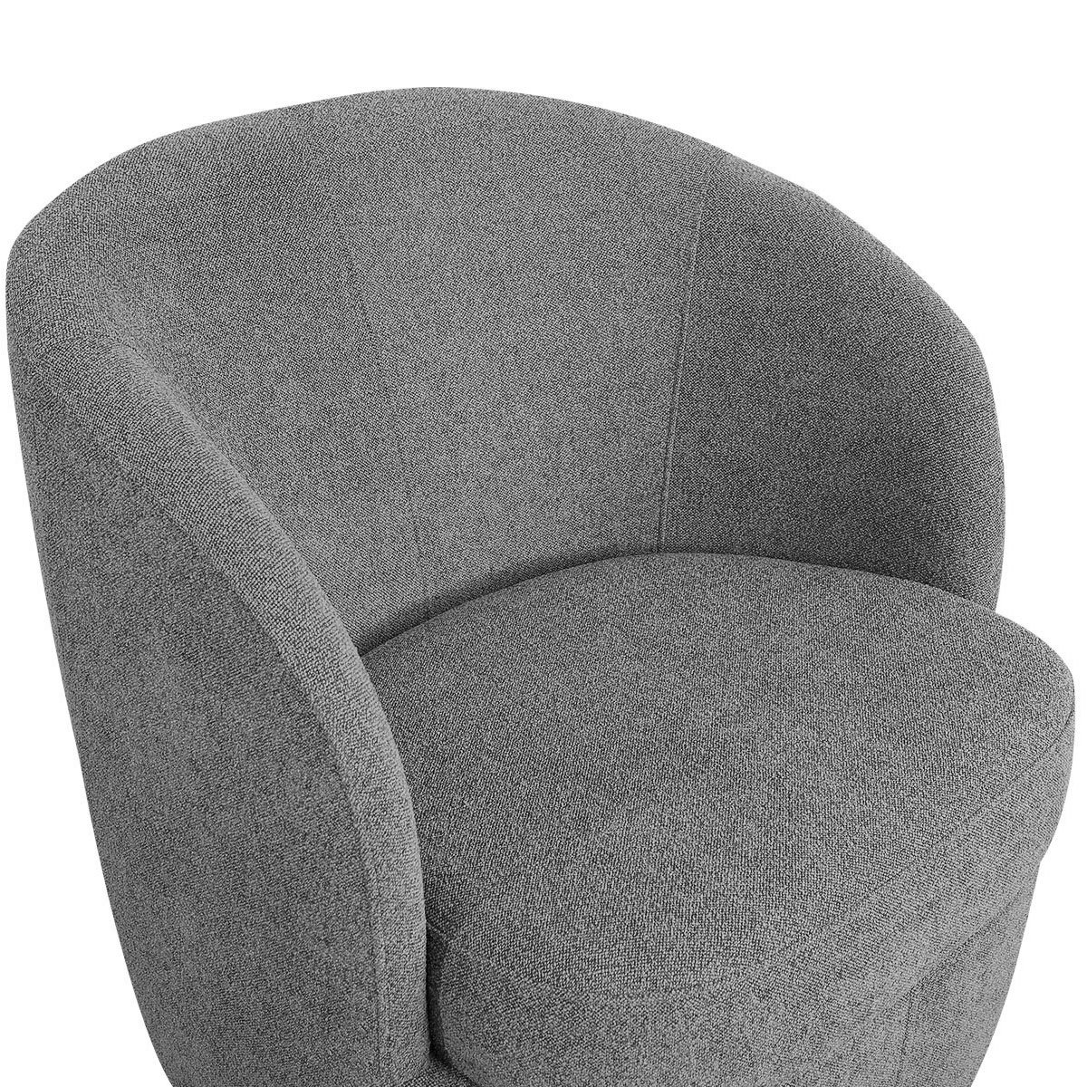 Kit 2 Poltronas para Sala e Escritório Base Giratória Samara Veludo Marrom