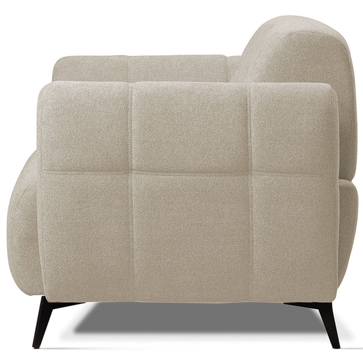 Kit 2 Poltronas para Sala e Escritório Decorativa Kania Linho Bege