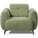 Kit 2 Poltronas para Sala e Escritório Decorativa Kania Linho Verde