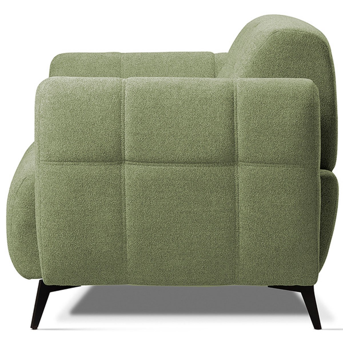 Kit 2 Poltronas para Sala e Escritório Decorativa Kania Linho Verde
