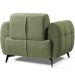 Kit 2 Poltronas para Sala e Escritório Decorativa Kania Linho Verde