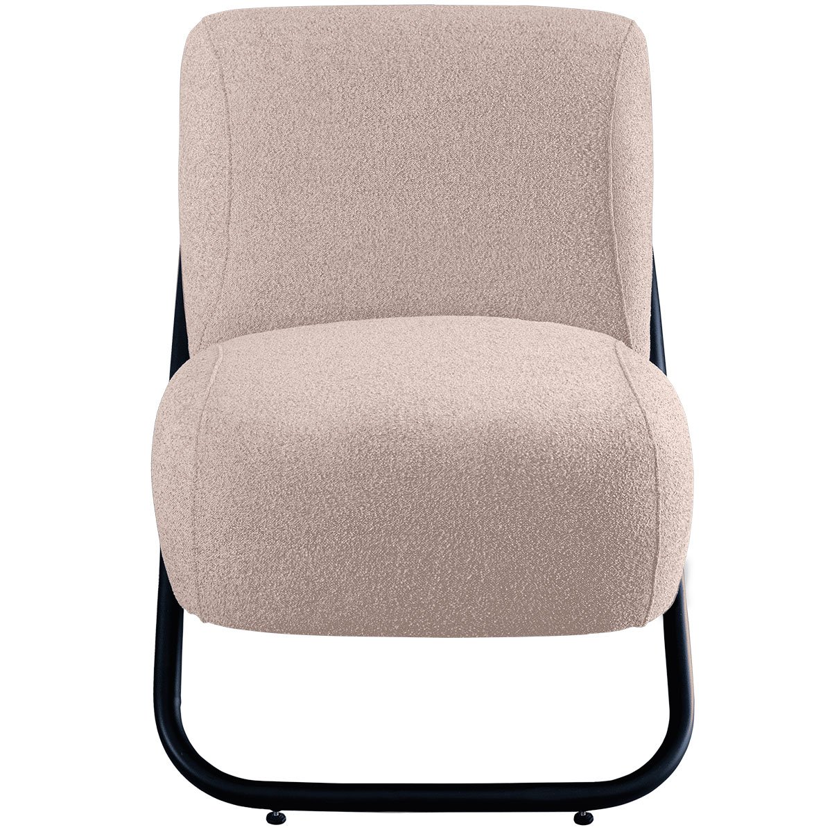 Kit 2 Poltronas para Sala e Escritório Decorativas Andora Linho Bege
