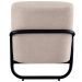 Kit 2 Poltronas para Sala e Escritório Decorativas Andora Linho Bege