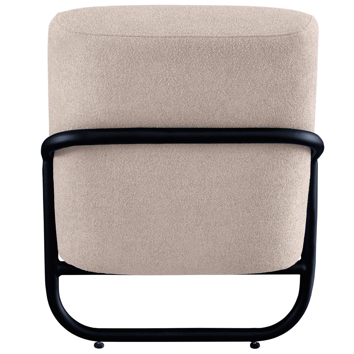 Kit 2 Poltronas para Sala e Escritório Decorativas Andora Linho Bege