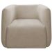 Kit 2 Poltronas para Sala e Escritório Decorativas Maliva Veludo Bege
