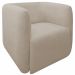 Kit 2 Poltronas para Sala e Escritório Decorativas Maliva Veludo Bege