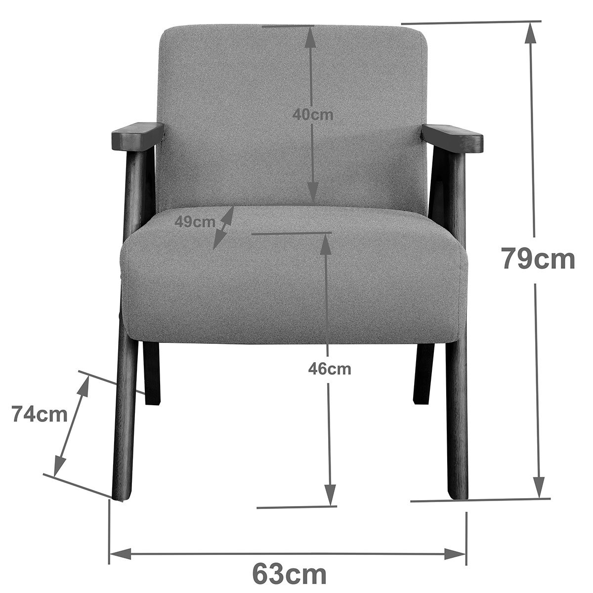 Kit 2 Poltronas para Sala e Escritório Decorativas Oceania Veludo Castor