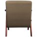 Kit 2 Poltronas para Sala e Escritório Decorativas Oceania Veludo Castor