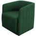 Poltrona para Sala e Escritório Base Giratória Blue Linho Verde