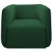 Poltrona para Sala e Escritório Decorativa Maliva Veludo Verde