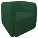 Poltrona para Sala e Escritório Decorativa Maliva Veludo Verde