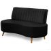 Sofá Qatar 135cm - Preto