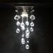 Lustre Chuva de Cristais para Lavabo e Hall Social 20cm