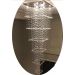 Lustre de Cristais Inox Espelhado para Salão de Festas e Vão de Escadas 360 cm