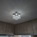 Lustre de Cristais para Lavabo e Corredor 30 cm