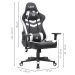 Cadeira Gamer Olympians Hades Preta e Branca