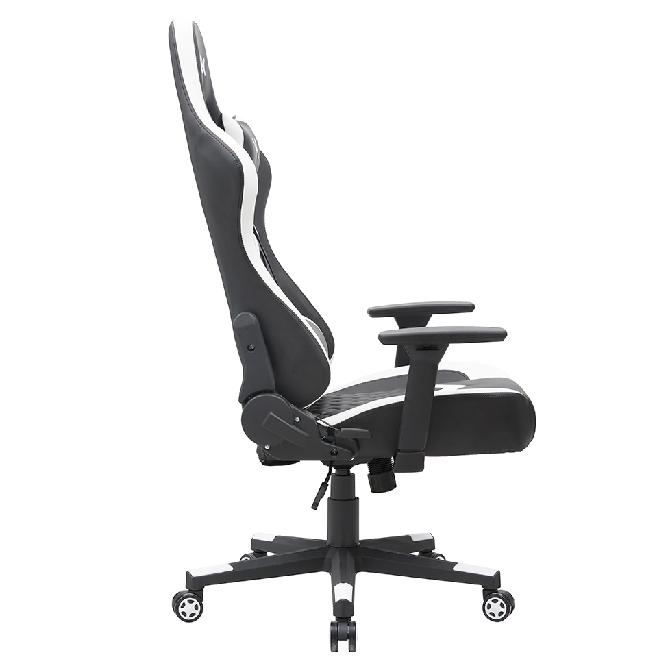 Cadeira Gamer Olympians Hades Preta e Branca