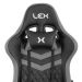 Cadeira Gamer Olympians Hades Preta e Cinza