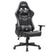 Cadeira Gamer Olympians Hades Preta e Cinza