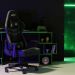 Cadeira Gamer Olympians Hades Preta e Cinza