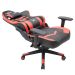 Cadeira Gamer Olympians Hades Preta e Vermelha