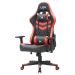 Cadeira Gamer Olympians Hades Preta e Vermelha