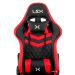 Cadeira Gamer Olympians Hades Preta e Vermelha