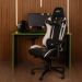Cadeira Gamer Olympians Poseidon Preta e Branca