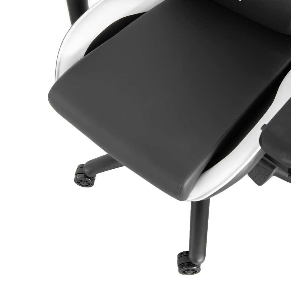 Cadeira Gamer Olympians Poseidon Preta e Branca