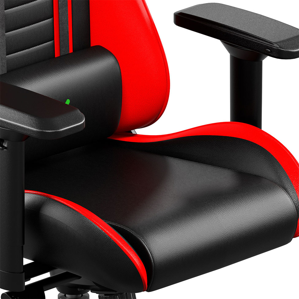 Cadeira Gamer Olympians Poseidon Preta e Vermelha