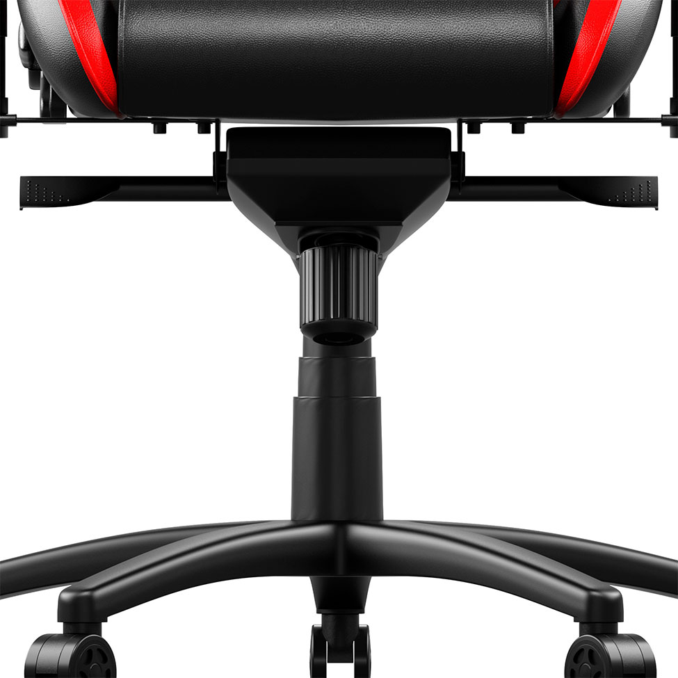 Cadeira Gamer Olympians Poseidon Preta e Vermelha