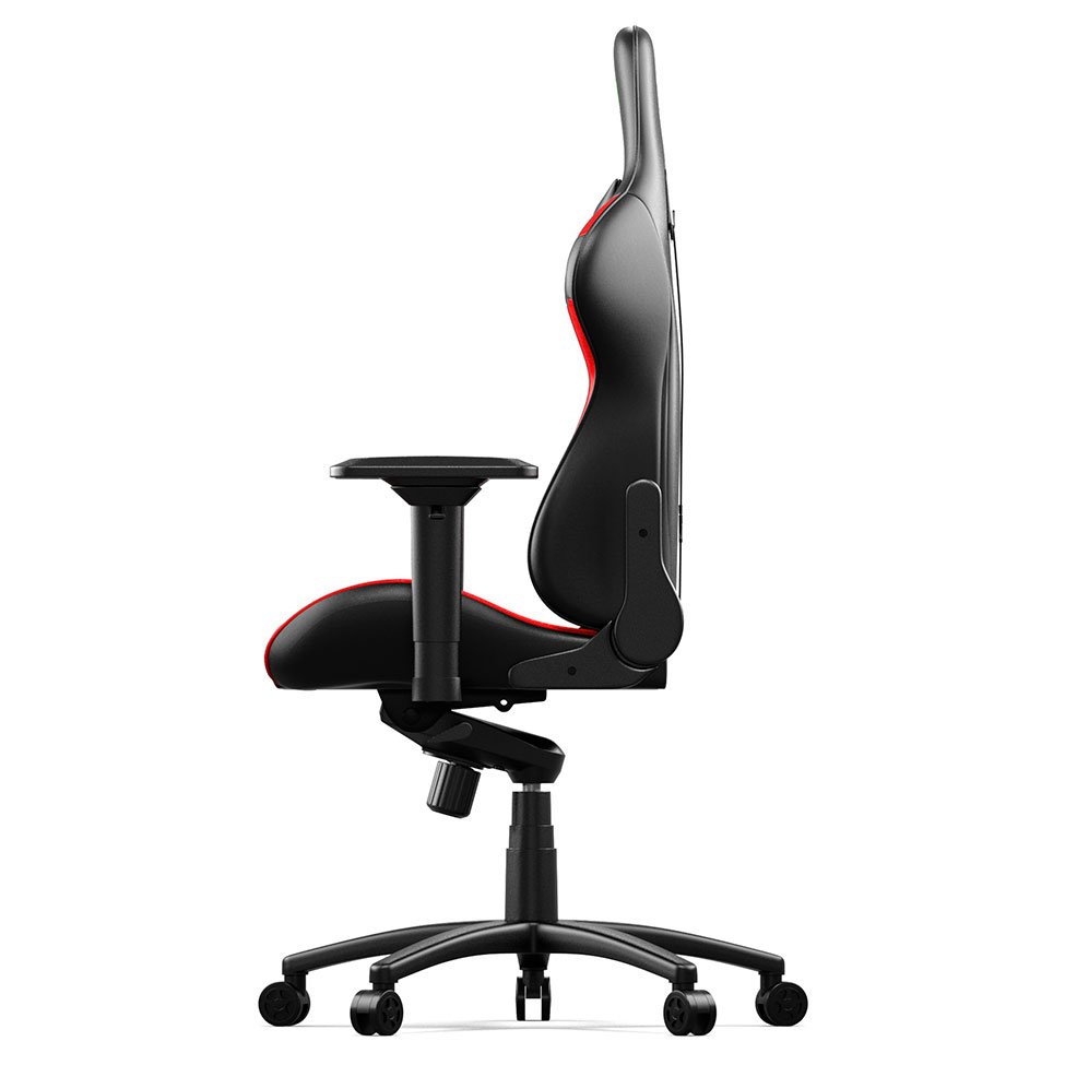 Cadeira Gamer Olympians Poseidon Preta e Vermelha