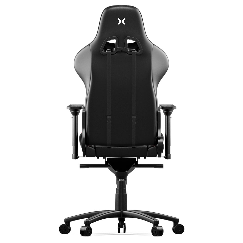 Cadeira Gamer Olympians Poseidon Preta e Vermelha