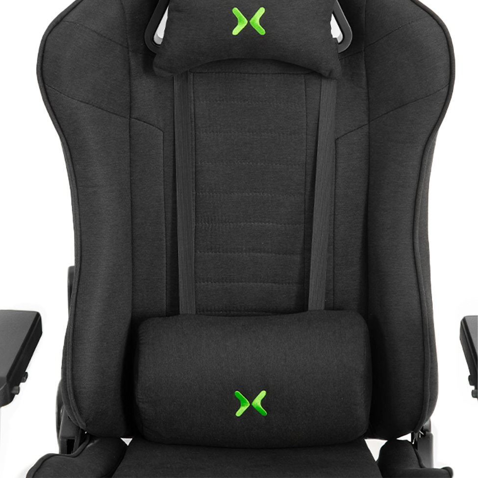 Cadeira Gamer Olympians Poseidon Tecido Preta