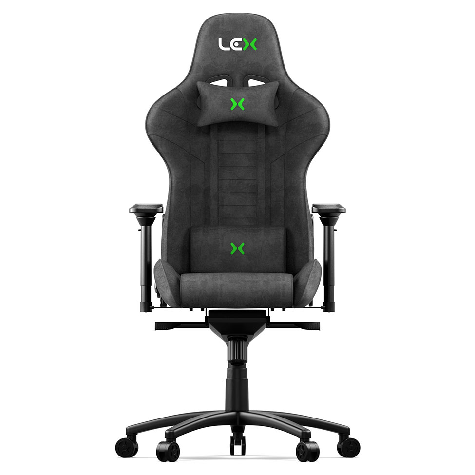 Cadeira Gamer Olympians Poseidon Tecido Preta