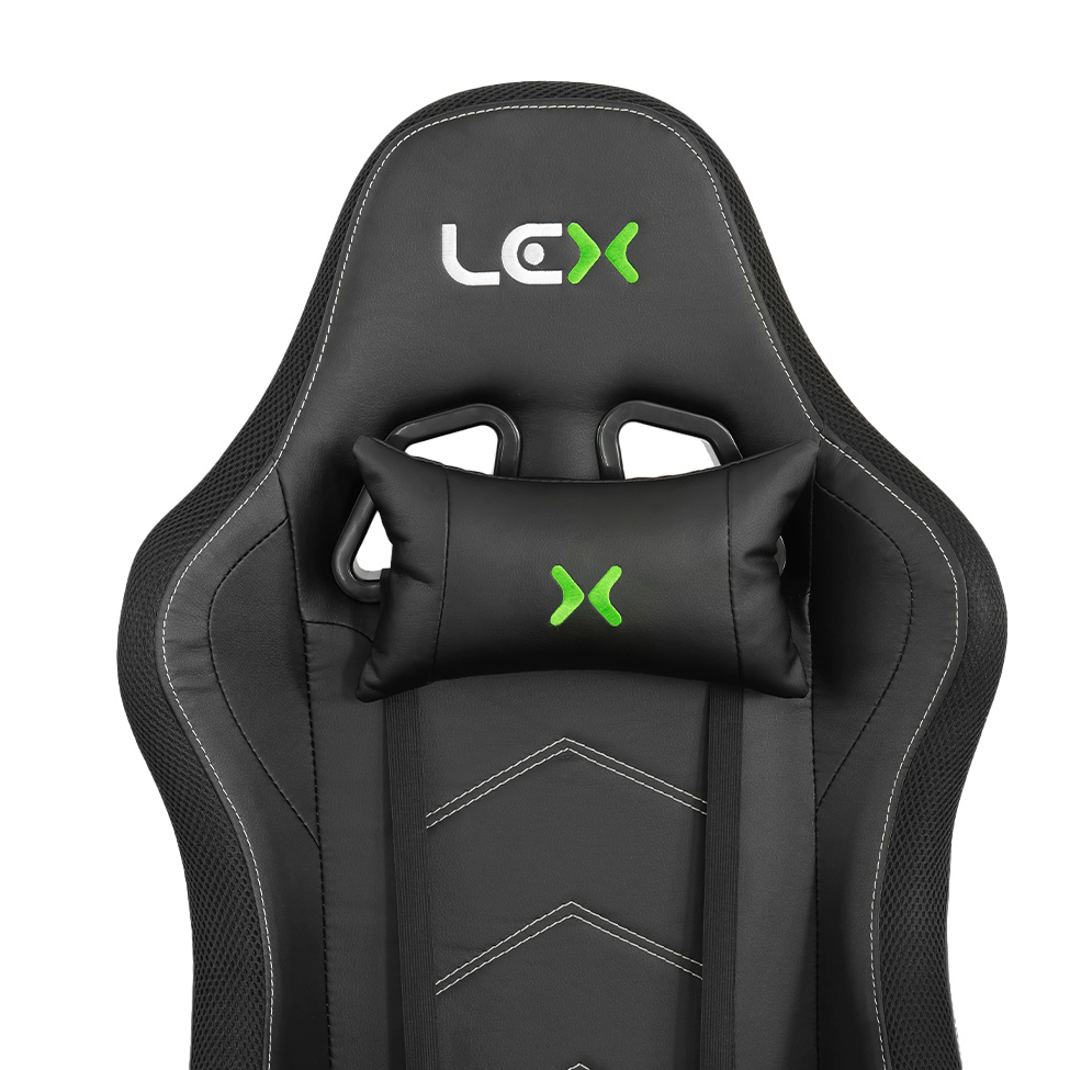 Cadeira Gamer Olympians Zeus LED RGB Preta