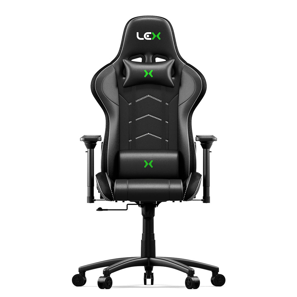 Cadeira Gamer Olympians Zeus LED RGB Preta