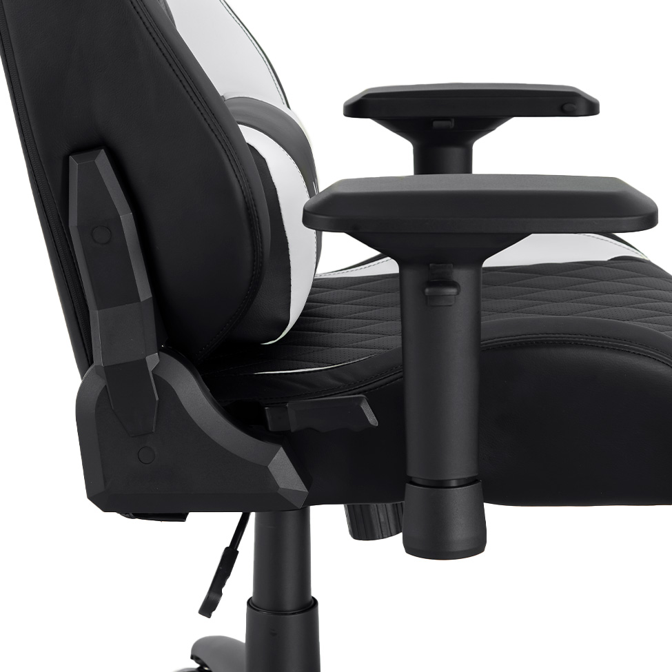 Cadeira Gamer Titans Atlas Preta e Branca