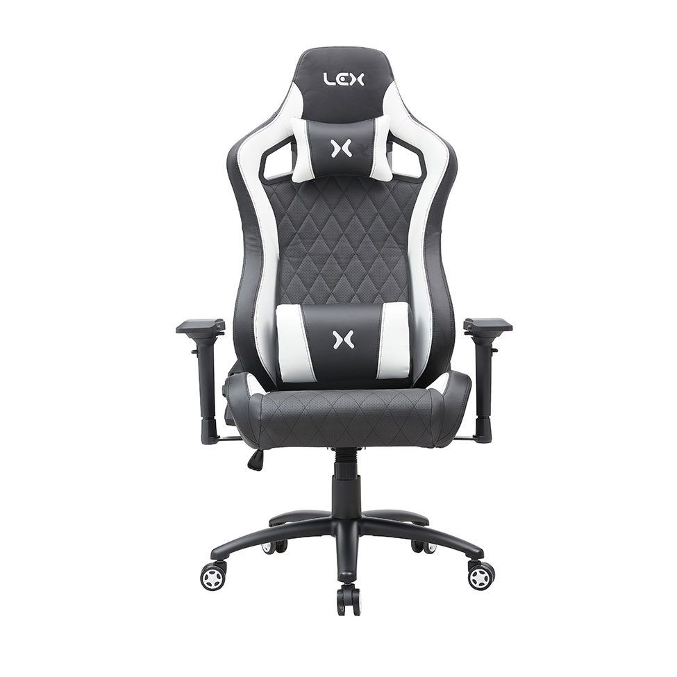 Cadeira Gamer Titans Atlas Preta e Branca