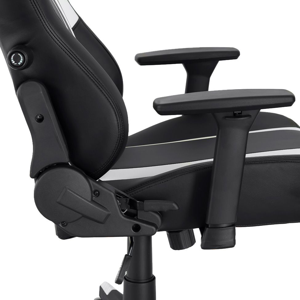 Cadeira Gamer Titans Hyperion Preta e Branca
